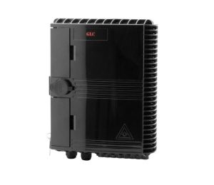 GLC-FDB-001-02 FDB CAJA EXTERIOR FTTH 2X16 COMPLETA + SPLITTER 1X8 C/AGARRE REFORZADO