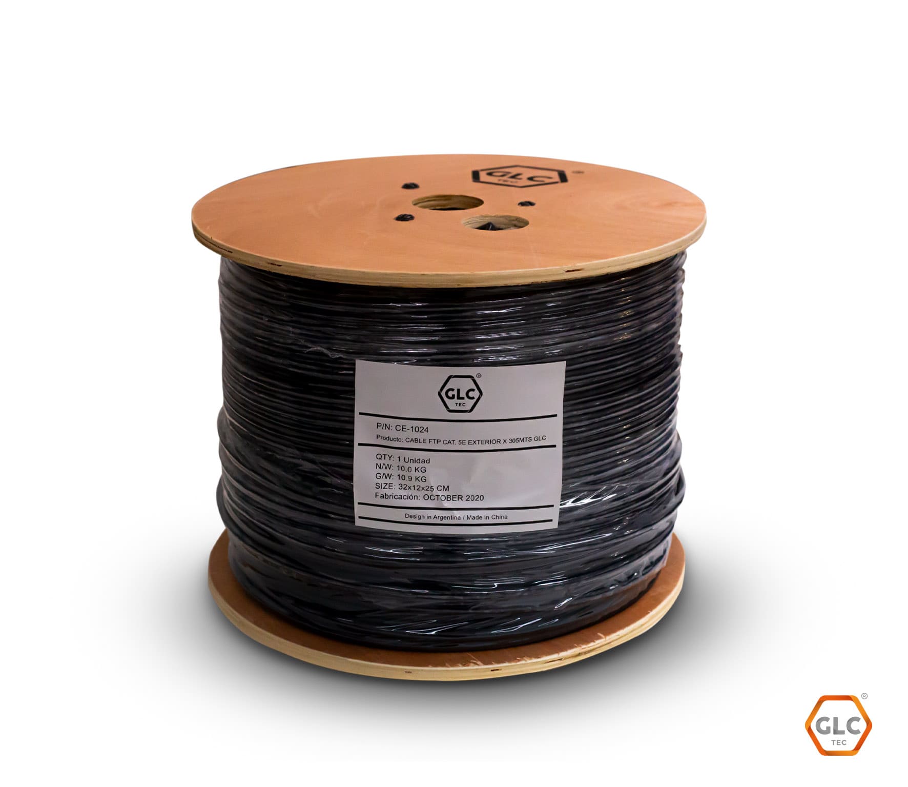Cable Ftp Cat. 5E Exterior X 305Mts Glc - Imagen 2