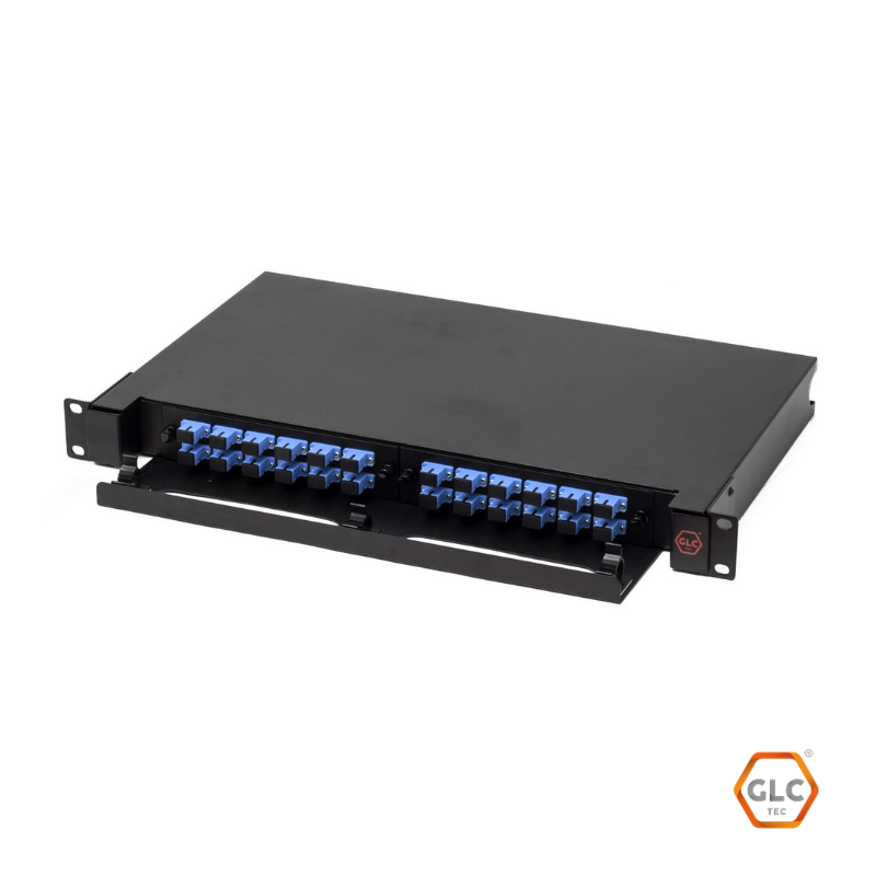 Bandeja Fo C/ 24 Adaptador Sc/pc Dup Y 48 Pigtail Sc/pc