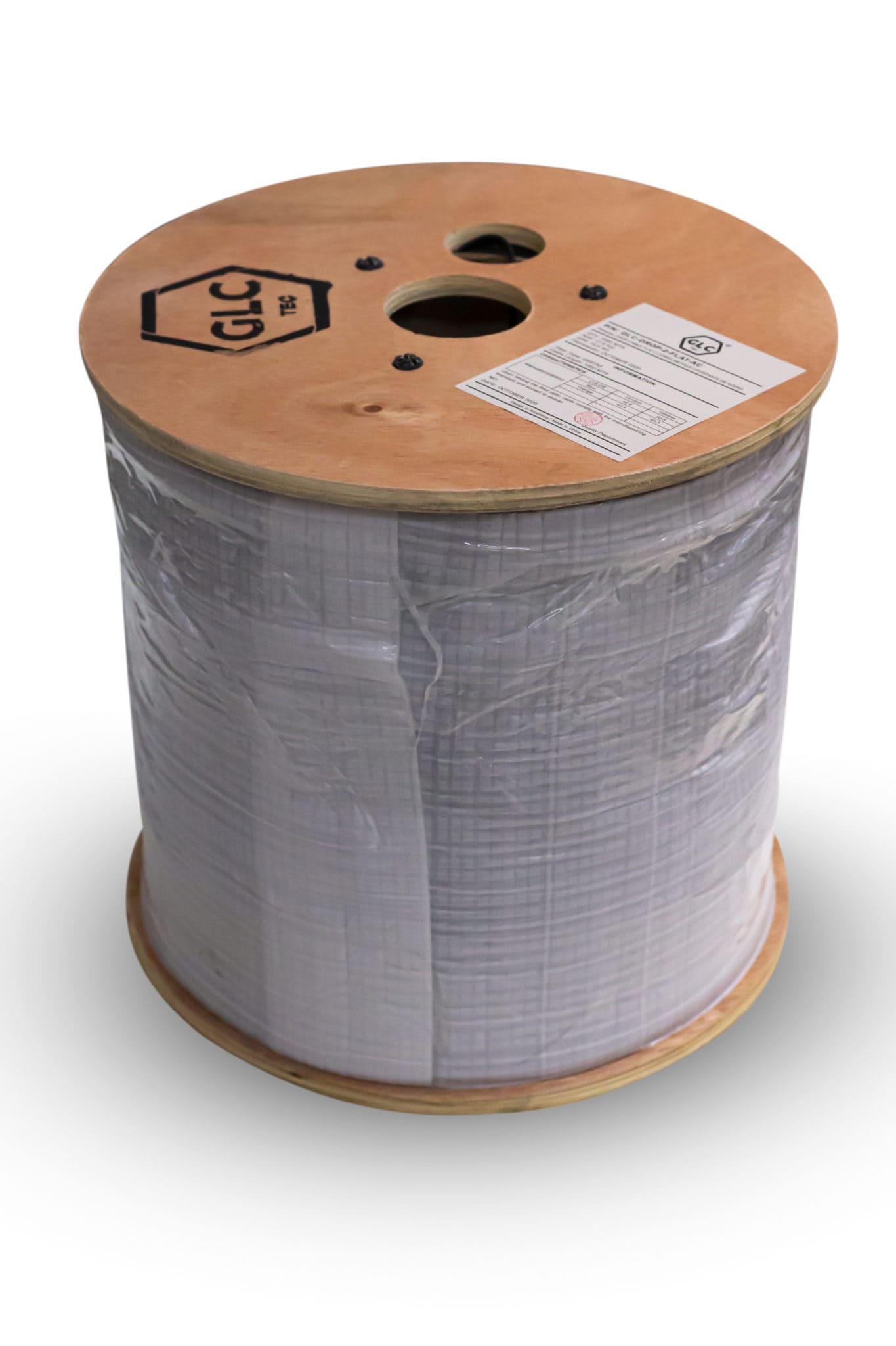 Drop Cable Flat 4 Cores Sm Fig.8 C/Portante Acero X2000Mts - Imagen 3