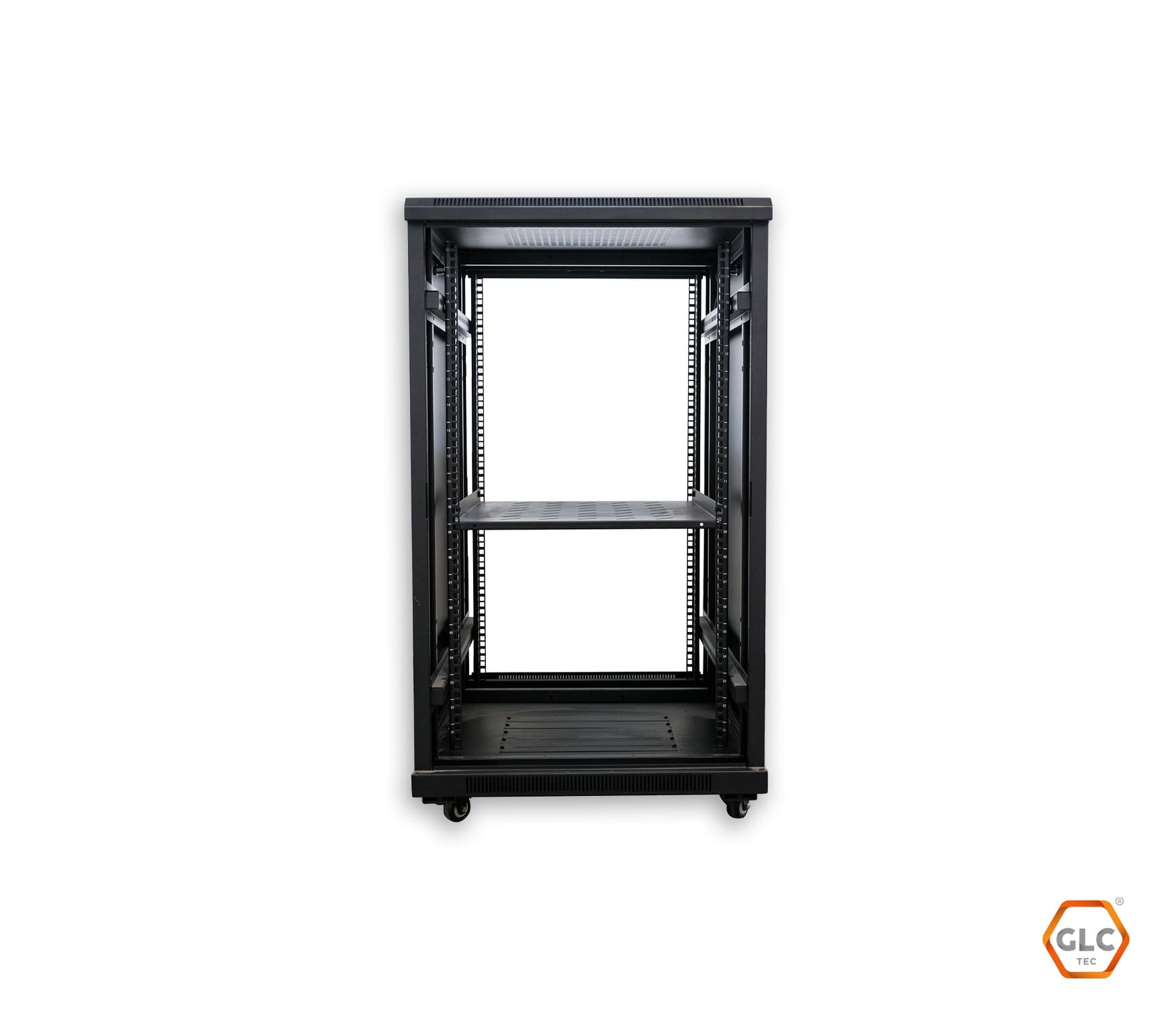 Rack 19" Prof- 800 De 30 U Pta. Cristal Delantera Desarmado - Imagen 2